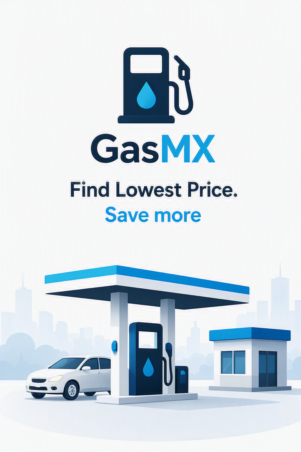 GasMX helps find the lowest gas price and save more